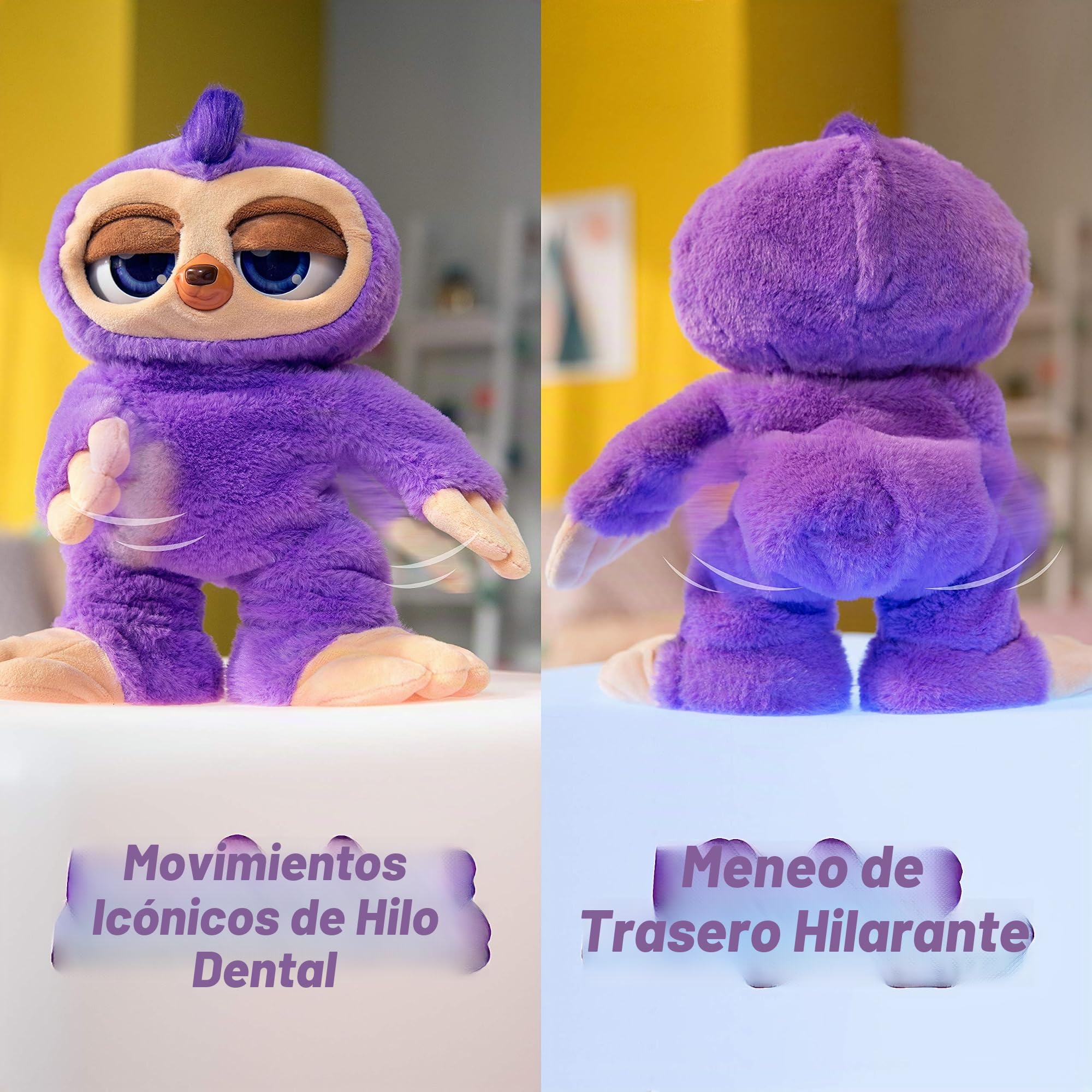 ZURU Pets Alive- Pets Alive Fifi el Perezoso de Hilo Dental